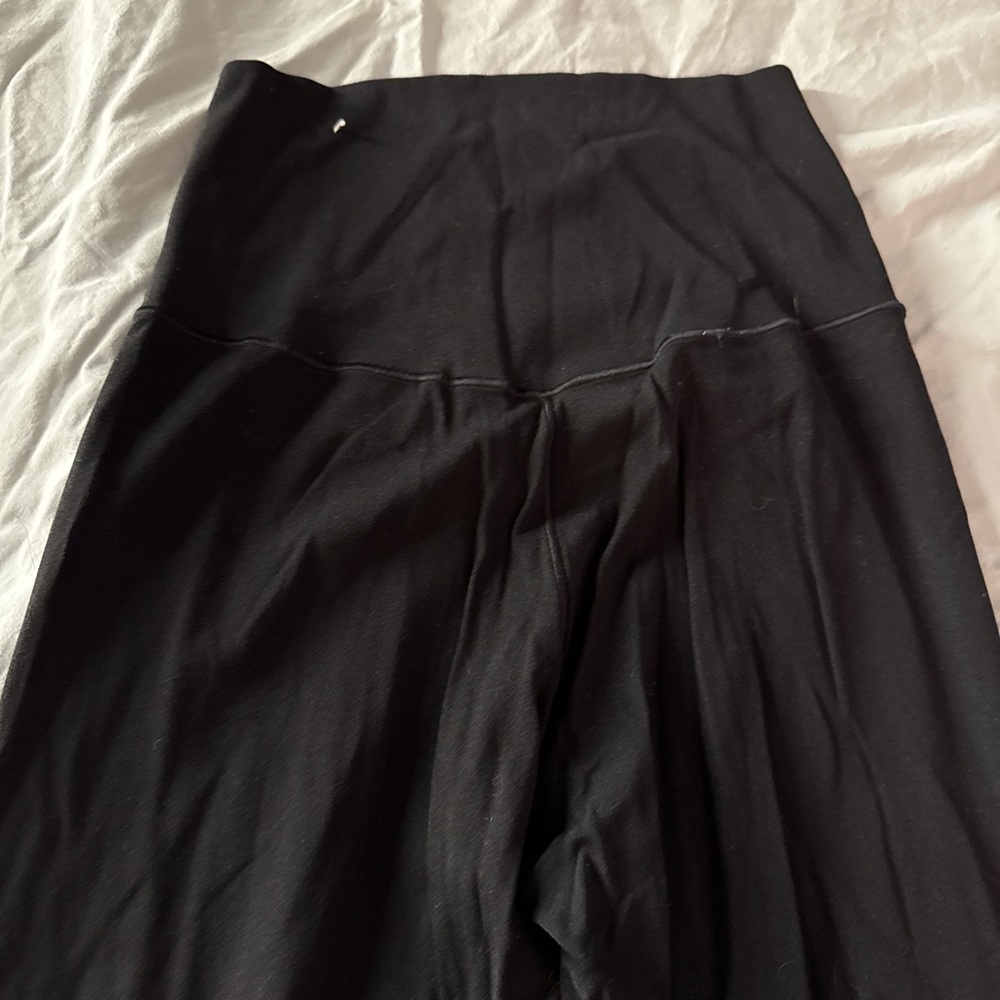 Aerie Black Flared Leggings - Picture 6 of 8